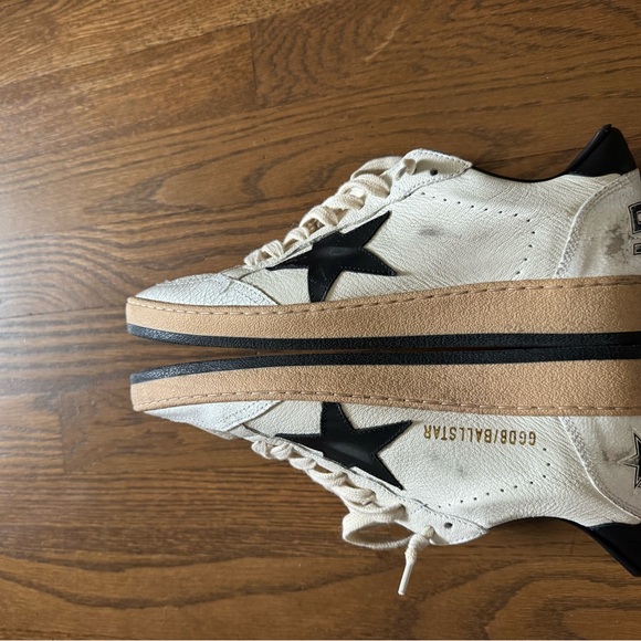 Golden Goose Ballstar Sneakers in Black and White. Worn once. Comes with box - Picture 3 of 6